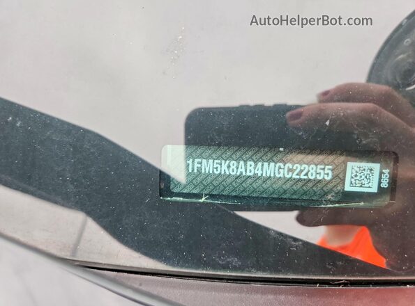1FM5K8AB4MGC22855 2021 FORD FORD EXPLORER Black VIN կոդի պիտակի տեսք