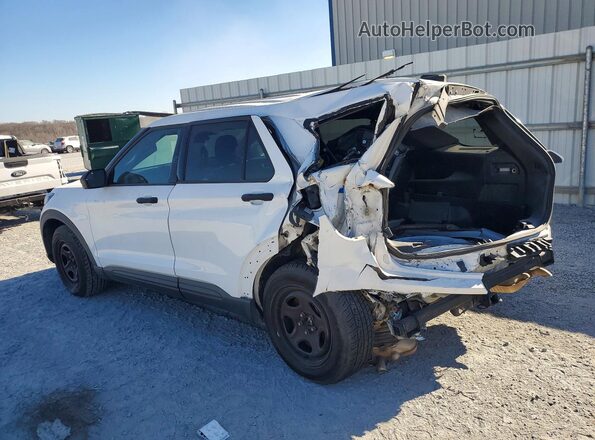1FM5K8AB5MGA19246 2021 FORD FORD EXPLORER White Հետևի ձախ