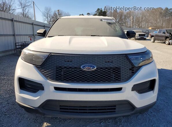 1FM5K8AB5MGA19246 2021 FORD FORD EXPLORER White Դիմացի տեսք