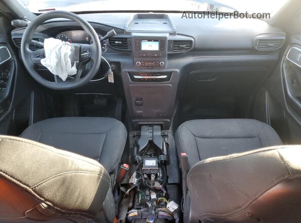 1FM5K8AB6MGA06571 2021 FORD FORD EXPLORER Black Vista del salpicadero