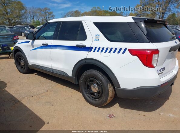 1FM5K8AB7NGA04023 2022 FORD POLICE INTERCEPTOR White უკანა მარცხენა