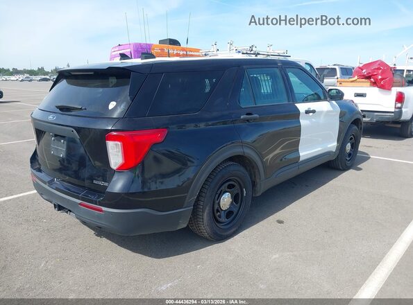 1FM5K8AB8LGC93278 2020 FORD POLICE INTERCEPTOR Черный Задняя правая четверть