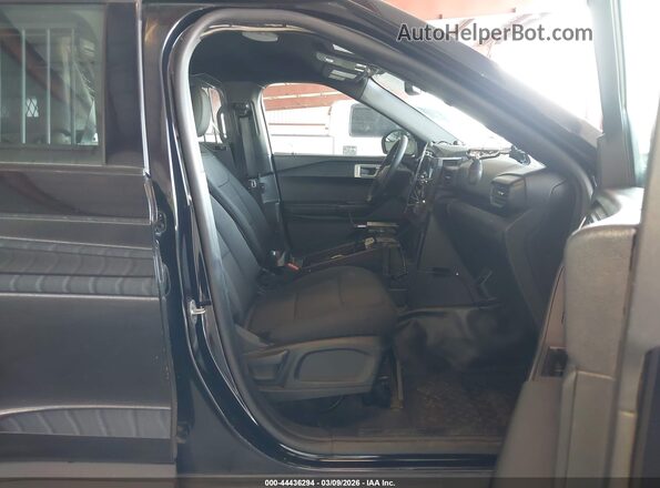 1FM5K8AB8LGC93278 2020 FORD POLICE INTERCEPTOR Черный Вид салона спереди