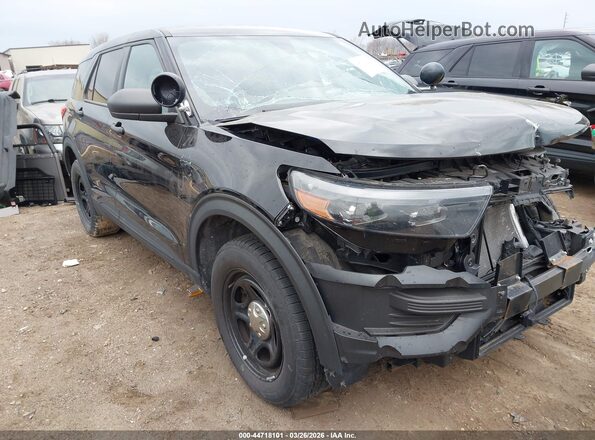 1FM5K8AB8NGA53943 2022 FORD POLICE INTERCEPTOR Black Панорамний вид салону 360°