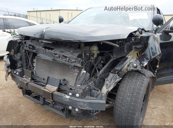 1FM5K8AB8NGA53943 2022 FORD POLICE INTERCEPTOR Black Вид спереду