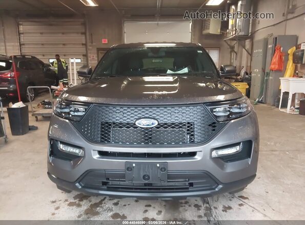 1FM5K8AB9LGC83438 2020 FORD POLICE INTERCEPTOR Gray Սարքավորումների վահանակի տեսք