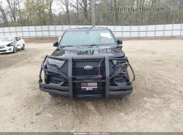 1FM5K8AB9MGA19458 2021 FORD POLICE INTERCEPTOR Черный Вид щитка приборов