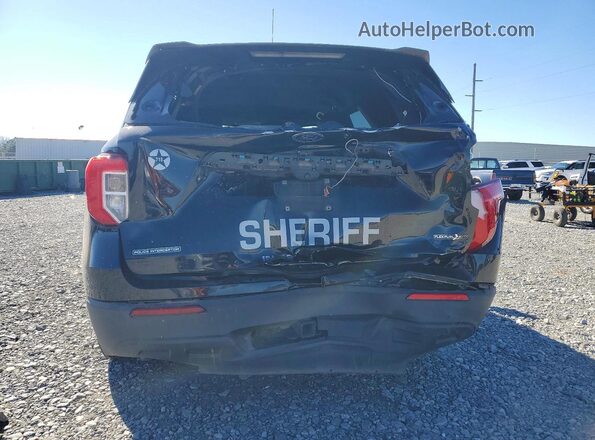 1FM5K8ABXMGA07478 2021 FORD FORD EXPLORER Black Rear view
