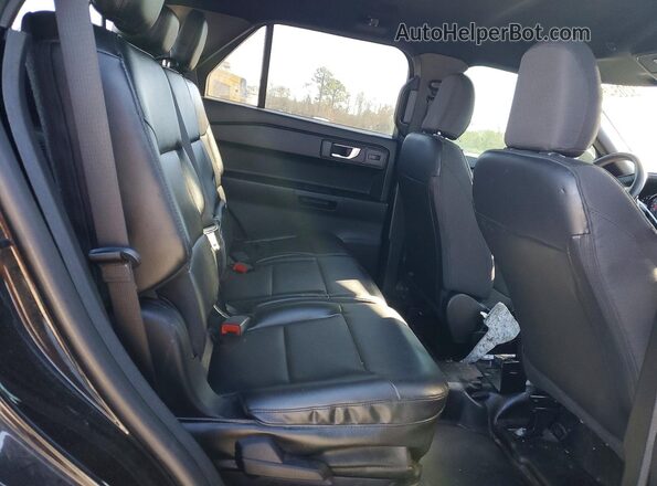 1FM5K8ABXMGA07478 2021 FORD FORD EXPLORER Black Rear interior view