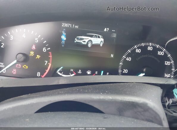 1FM5K8ABXNGA55189 2022 FORD POLICE INTERCEPTOR Black Widok tylnych siedzeń
