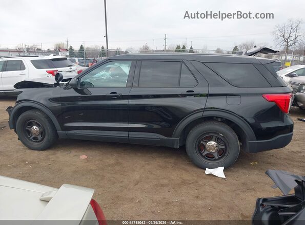 1FM5K8ABXNGA55189 2022 FORD POLICE INTERCEPTOR Black Widok wnętrza 360 stopni