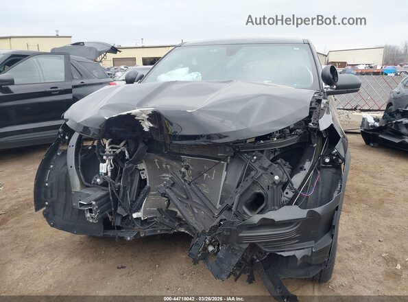 1FM5K8ABXNGA55189 2022 FORD POLICE INTERCEPTOR Black Widok zestawu wskaźników