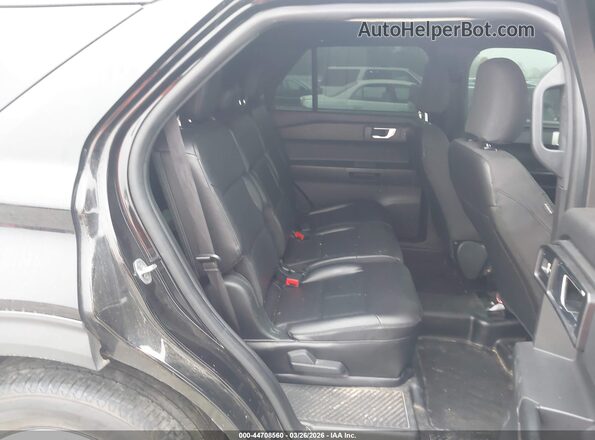 1FM5K8AC2MGC01351 2021 FORD POLICE INTERCEPTOR Black Вид наклейки з VIN-кодом