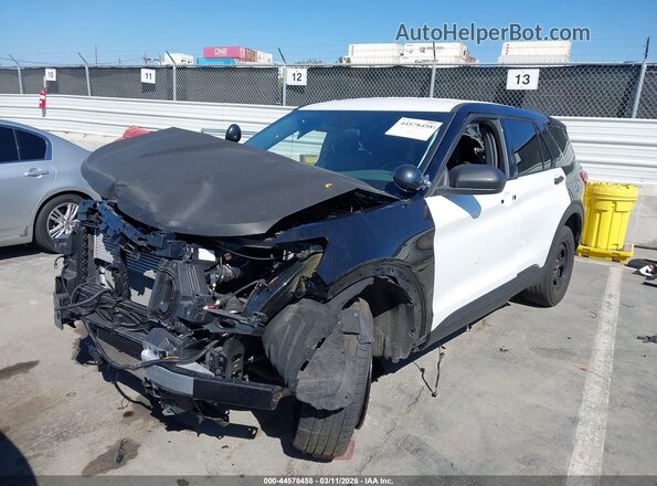 1FM5K8AC5PGC18178 2023 FORD POLICE INTERCEPTOR Black Front left