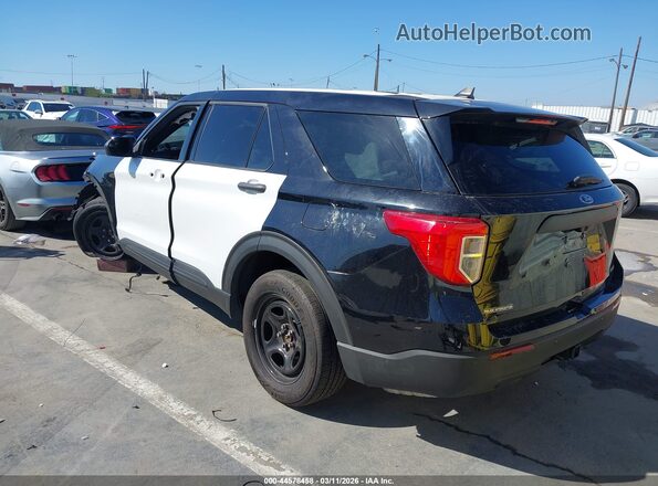 1FM5K8AC5PGC18178 2023 FORD POLICE INTERCEPTOR Black Rear left
