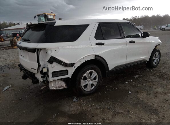 1FM5K8AC6SGA16572 2025 FORD POLICE INTERCEPTOR White Rear right