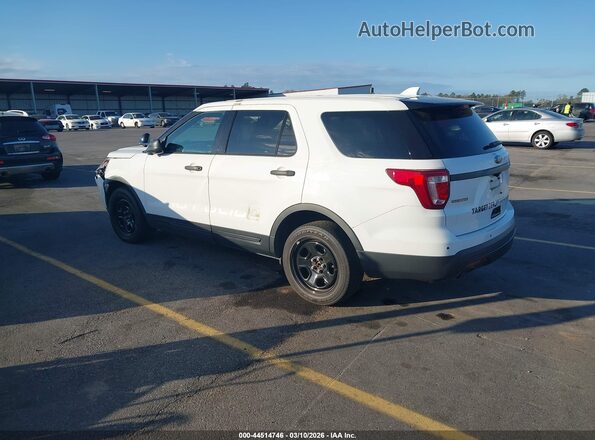 1FM5K8AR1HGD26044 2017 FORD UTILITY POLICE INTERCEPTOR White Հետևի ձախ