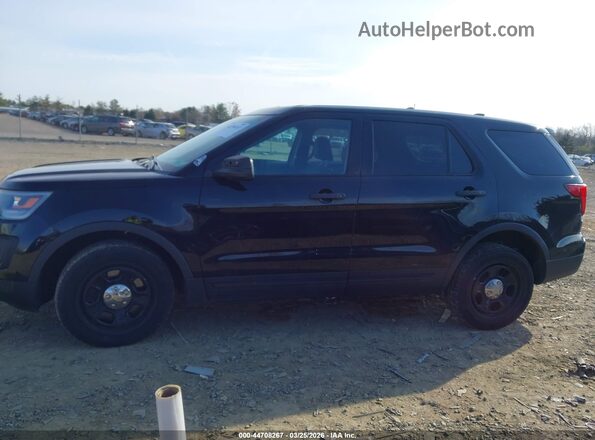 1FM5K8AR2GGA28665 2016 FORD UTILITY POLICE INTERCEPTOR Black 360 interior view