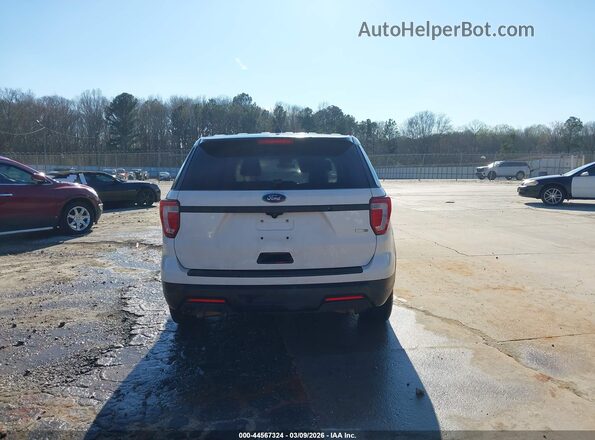 1FM5K8AR2JGA15874 2018 FORD POLICE INTERCEPTOR White 