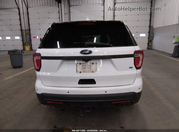 1FM5K8AR3GGA47242 2016 FORD UTILITY POLICE INTERCEPTOR White 