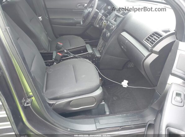 1FM5K8AR3KGA79438 2019 FORD POLICE INTERCEPTOR Gray Vista interior delantera