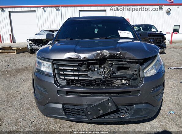 1FM5K8AR3KGA79438 2019 FORD POLICE INTERCEPTOR Gray Vista del cuadro de instrumentos