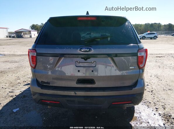 1FM5K8AR3KGA79438 2019 FORD POLICE INTERCEPTOR Gray 