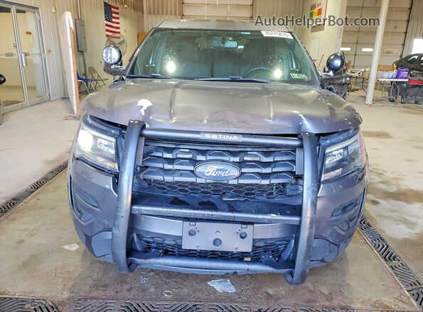 1FM5K8AR3KGA94022 2019 FORD FORD EXPLORER Gray Вид спереду