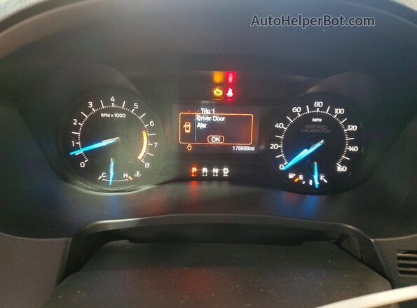 1FM5K8AR3KGA94022 2019 FORD FORD EXPLORER Gray Вид щитка приладів