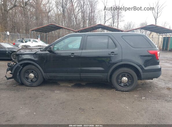 1FM5K8AR4GGD32287 2016 FORD UTILITY POLICE INTERCEPTOR Black 360 interior view