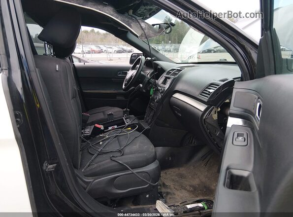 1FM5K8AR6KGA32405 2019 FORD POLICE INTERCEPTOR Черный Вид салона спереди