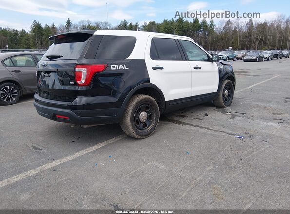 1FM5K8AR6KGA32405 2019 FORD POLICE INTERCEPTOR Черный Задняя правая четверть
