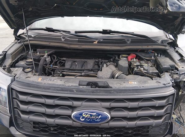 1FM5K8AR6KGA32405 2019 FORD POLICE INTERCEPTOR Черный Вид сзади