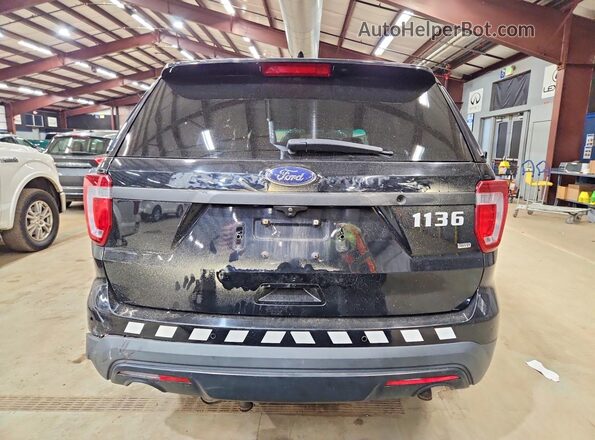 1FM5K8AR7HGA44717 2017 FORD FORD EXPLORER Черный Вид сзади