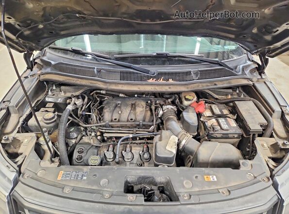 1FM5K8AR7HGA44717 2017 FORD FORD EXPLORER Черный Вид подкапотного пространства