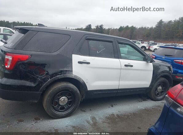 1FM5K8AR8GGA08386 2016 FORD UTILITY POLICE INTERCEPTOR Черный Вид задней части салона