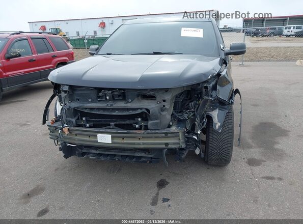 1FM5K8AR8GGC61840 2016 FORD UTILITY POLICE INTERCEPTOR Black Vista frontal