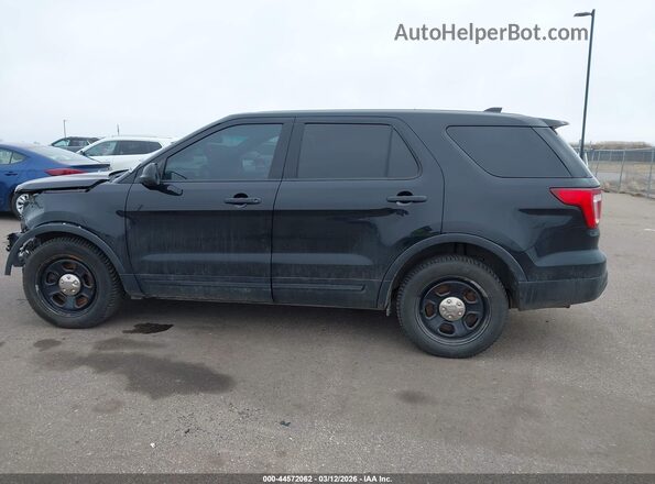 1FM5K8AR8GGC61840 2016 FORD UTILITY POLICE INTERCEPTOR Black Vista interior de 360 grados