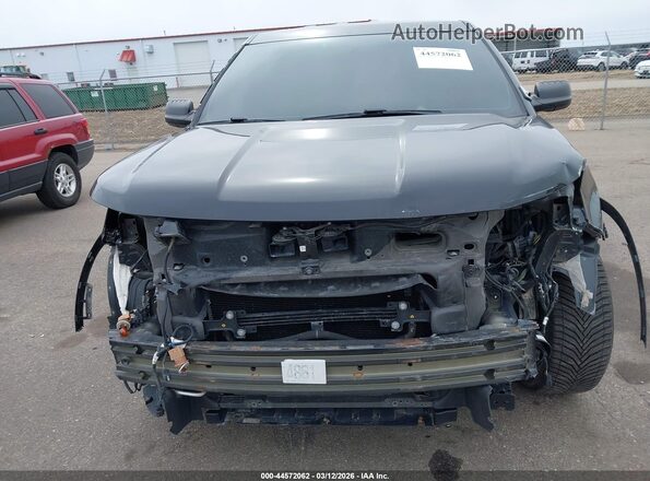 1FM5K8AR8GGC61840 2016 FORD UTILITY POLICE INTERCEPTOR Black Vista del cuadro de instrumentos