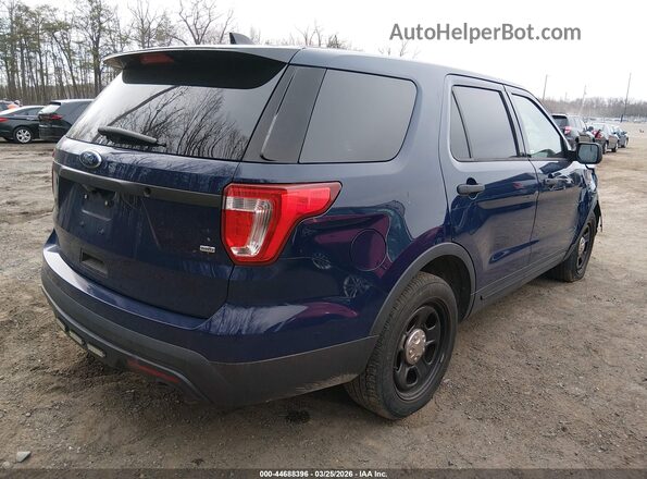 1FM5K8ARXGGD16868 2016 FORD UTILITY POLICE INTERCEPTOR Blue Rear right