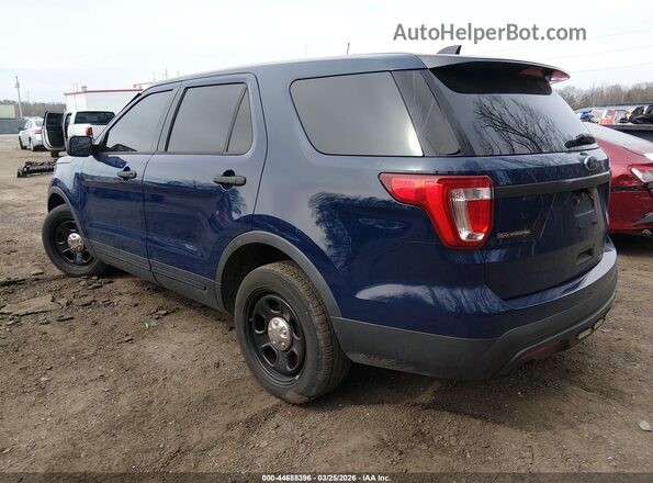 1FM5K8ARXGGD16868 2016 FORD UTILITY POLICE INTERCEPTOR Blue Rear left