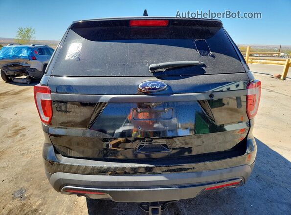 1FM5K8AT7HGA89510 2017 FORD FORD EXPLORER Black Vista trasera