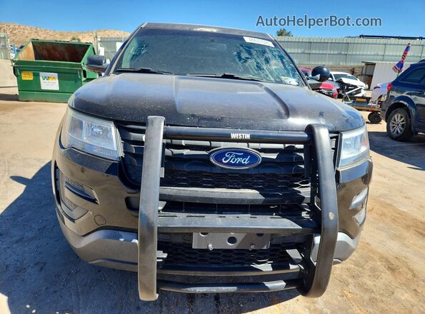 1FM5K8AT7HGA89510 2017 FORD FORD EXPLORER Black Vista frontal