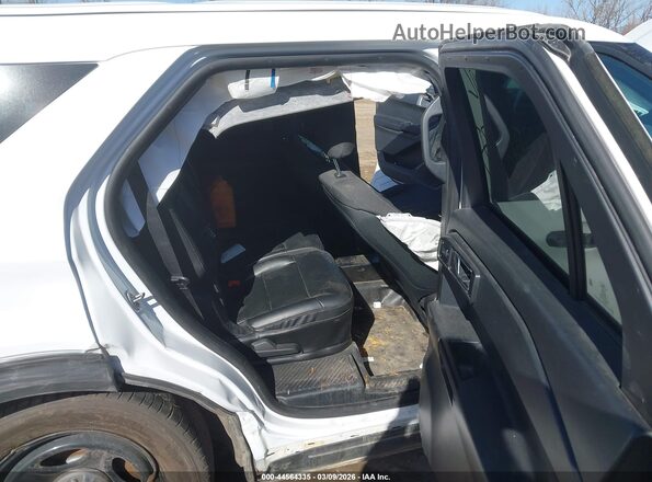 1FM5K8AW0LGC63551 2020 FORD POLICE INTERCEPTOR White Vista de la etiqueta del VIN