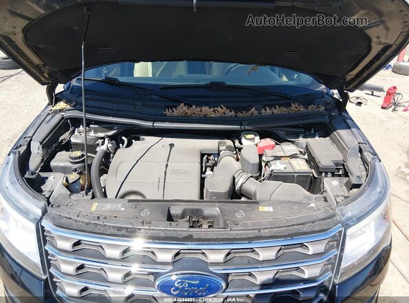 1FM5K8B80HGD65052 2017 FORD FORD EXPLORER Black Vista trasera