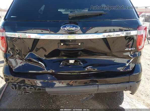 1FM5K8B80HGD65052 2017 FORD FORD EXPLORER Black Vista frontal
