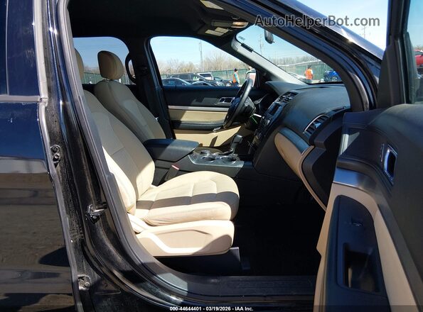 1FM5K8B80HGD65052 2017 FORD FORD EXPLORER Black Vista interior delantera