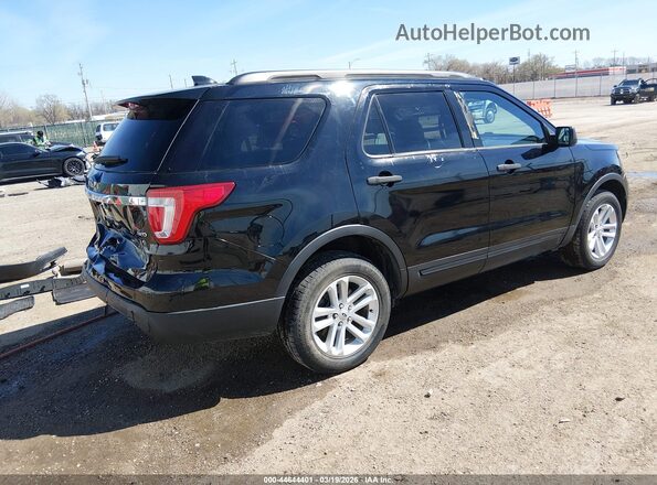 1FM5K8B80HGD65052 2017 FORD FORD EXPLORER Black Trasero derecho