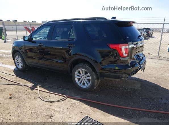 1FM5K8B80HGD65052 2017 FORD FORD EXPLORER Black Trasero izquierdo