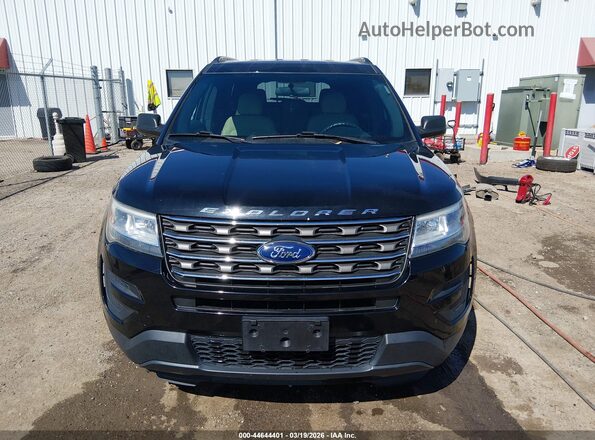 1FM5K8B80HGD65052 2017 FORD FORD EXPLORER Black Vista interior trasera